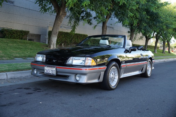 Used 1988 Ford MUSTANG GT 5.0 V8 CONVERTIBLE WITH 58K ORIGINAL MILES GT | Torrance, CA