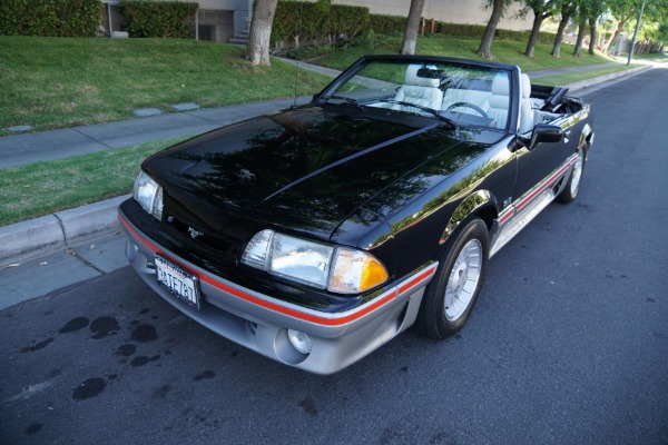 Used 1988 Ford MUSTANG GT 5.0 V8 CONVERTIBLE WITH 58K ORIGINAL MILES GT | Torrance, CA