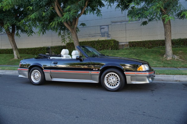 Used 1988 Ford MUSTANG GT 5.0 V8 CONVERTIBLE WITH 58K ORIGINAL MILES GT | Torrance, CA