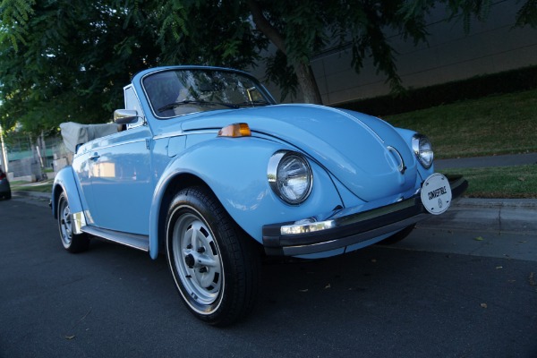 Used 1979 Volkswagen Super Beetle Convertible with 94 original miles! (yes under 100)  | Torrance, CA