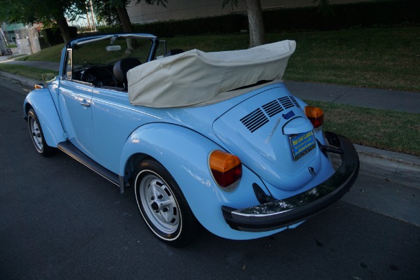 Used 1979 Volkswagen Super Beetle Convertible with 94 original miles! (yes under 100)  | Torrance, CA