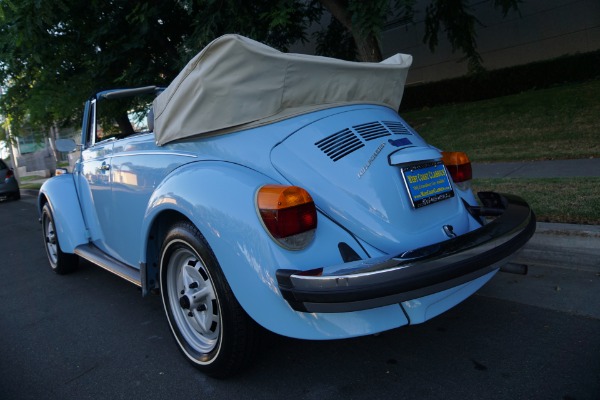 Used 1979 Volkswagen Super Beetle Convertible with 94 original miles! (yes under 100)  | Torrance, CA