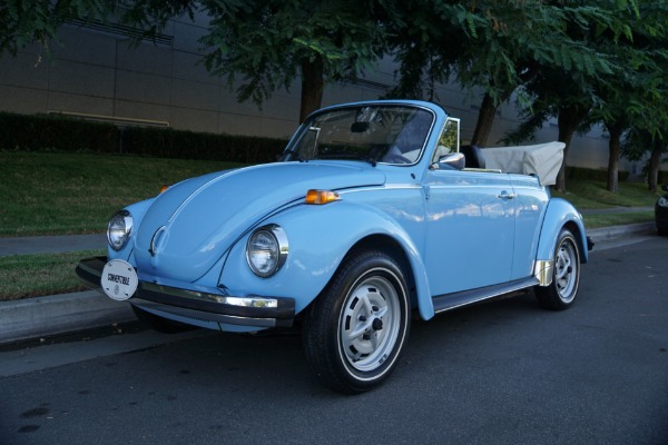 Used 1979 Volkswagen Super Beetle Convertible with 94 original miles! (yes under 100)  | Torrance, CA