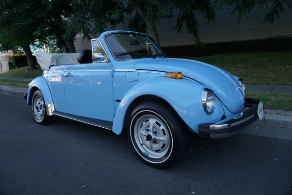 Used 1979 Volkswagen Super Beetle Convertible with 94 original miles! (yes under 100)  | Torrance, CA