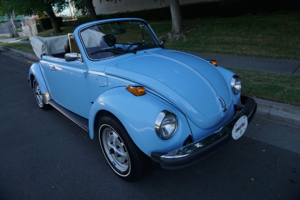 Used 1979 Volkswagen Super Beetle Convertible with 94 original miles! (yes under 100)  | Torrance, CA