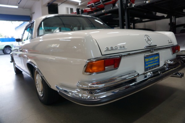 Used 1971 Mercedes-Benz 280SE 3.5 V8 Coupe with factory 4 spd manual  | Torrance, CA