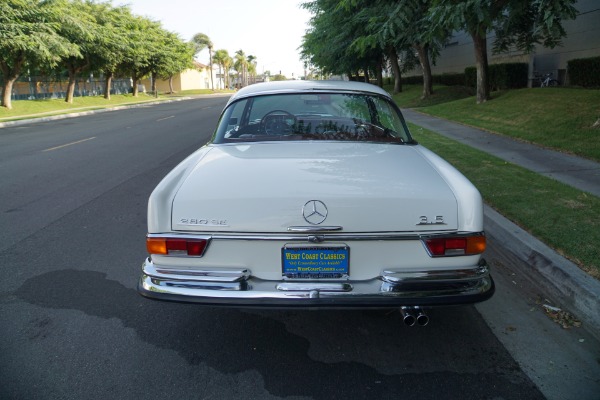 Used 1971 Mercedes-Benz 280SE 3.5 V8 Coupe with factory 4 spd manual  | Torrance, CA