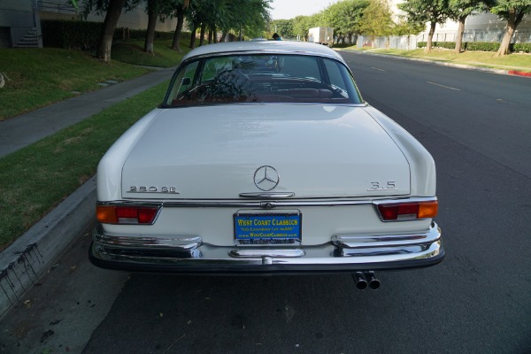 Used 1971 Mercedes-Benz 280SE 3.5 V8 Coupe with factory 4 spd manual  | Torrance, CA