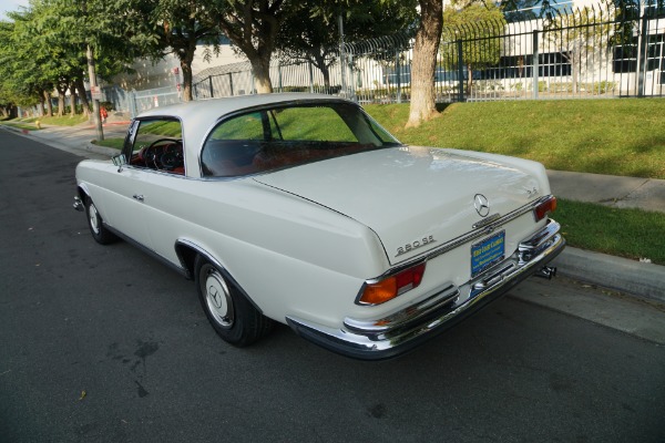 Used 1971 Mercedes-Benz 280SE 3.5 V8 Coupe with factory 4 spd manual  | Torrance, CA