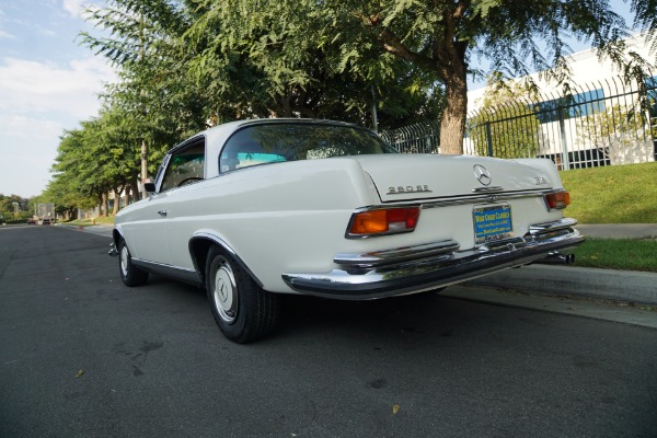 Used 1971 Mercedes-Benz 280SE 3.5 V8 Coupe with factory 4 spd manual  | Torrance, CA