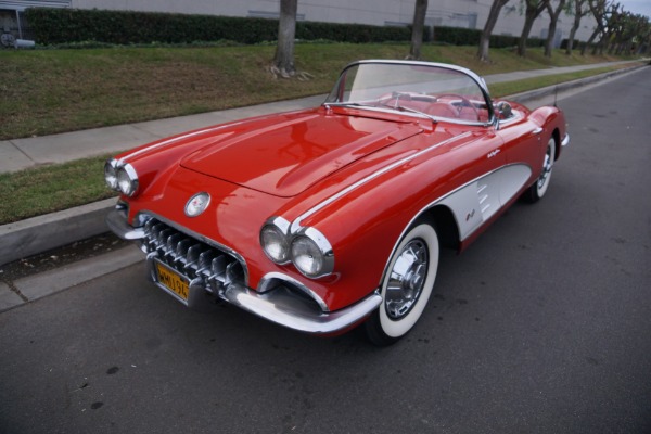 Used 1959 Chevrolet Corvette 283 V8 Fuel Injection 4 spd Convertible  | Torrance, CA