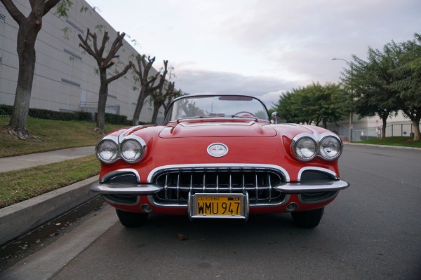 Used 1959 Chevrolet Corvette 283 V8 Fuel Injection 4 spd Convertible  | Torrance, CA