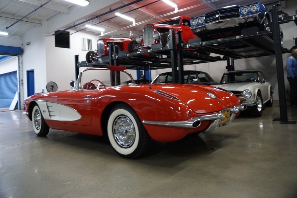 Used 1959 Chevrolet Corvette 283 V8 Fuel Injection 4 spd Convertible  | Torrance, CA