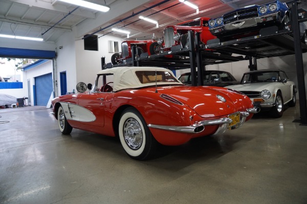 Used 1959 Chevrolet Corvette 283 V8 Fuel Injection 4 spd Convertible  | Torrance, CA