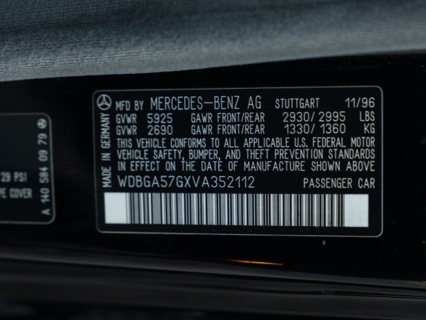 Used 1997 Mercedes-Benz S600 6.0L V12 4 Door Sedan S600 | Torrance, CA