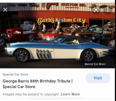 Used 1979 BARRISTER CORVETTE BY GEORGE BARRIS KUSTOMS  | Torrance, CA