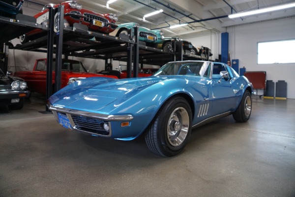 Used 1969 Chevrolet Corvette 350/300HP V8 T-Top Coupe with A/C  | Torrance, CA