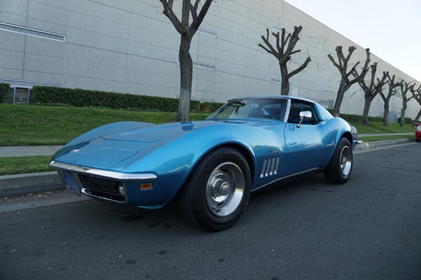 Used 1969 Chevrolet Corvette 350/300HP V8 T-Top Coupe with A/C  | Torrance, CA