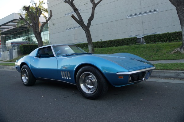 Used 1969 Chevrolet Corvette 350/300HP V8 T-Top Coupe with A/C  | Torrance, CA