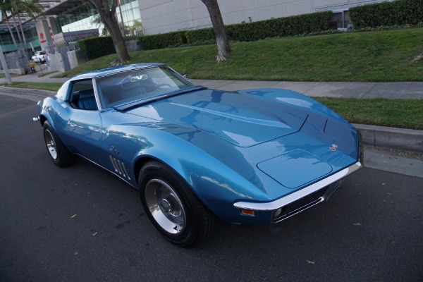 Used 1969 Chevrolet Corvette 350/300HP V8 T-Top Coupe with A/C  | Torrance, CA