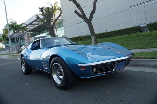 Used 1969 Chevrolet Corvette 350/300HP V8 T-Top Coupe with A/C  | Torrance, CA