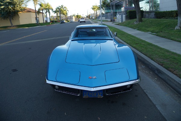 Used 1969 Chevrolet Corvette 350/300HP V8 T-Top Coupe with A/C  | Torrance, CA