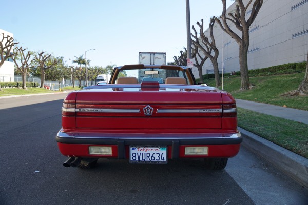 Used 1989 Chrysler TC Maserati Turbo Convertible with 30K original miles Turbo | Torrance, CA