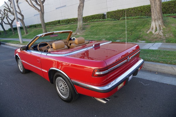 Used 1989 Chrysler TC Maserati Turbo Convertible with 30K original miles Turbo | Torrance, CA