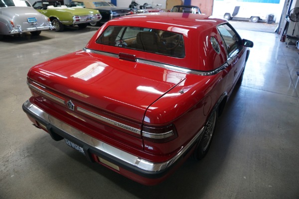 Used 1989 Chrysler TC Maserati Turbo Convertible with 30K original miles Turbo | Torrance, CA