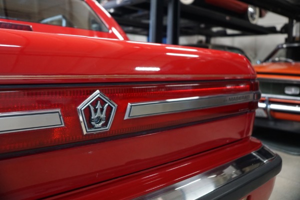 Used 1989 Chrysler TC Maserati Turbo Convertible with 30K original miles Turbo | Torrance, CA