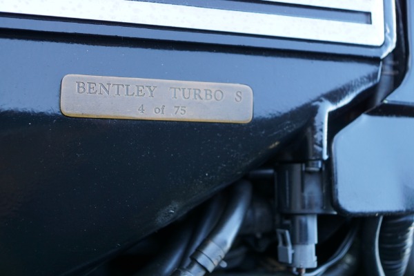 Used 1995 Bentley 6.75L V8 Turbo S Sedan with 45K original miles & # 4 0f 60 built  | Torrance, CA