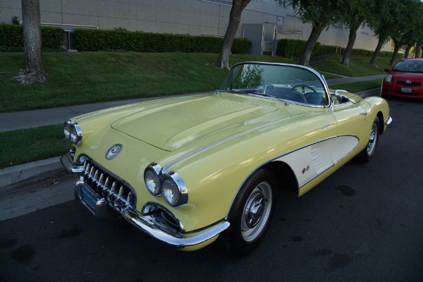 Used 1958 Chevrolet Corvette 283/290 HP V8 4 spd Big Brake Fuel Injection Convertible  | Torrance, CA