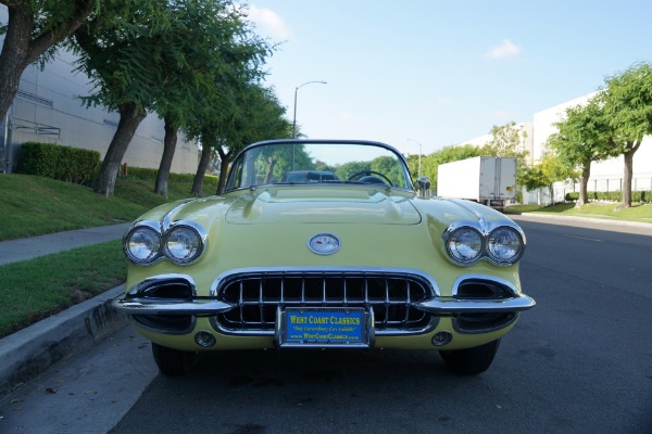 Used 1958 Chevrolet Corvette 283/290 HP V8 4 spd Big Brake Fuel Injection Convertible  | Torrance, CA