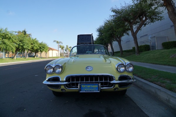 Used 1958 Chevrolet Corvette 283/290 HP V8 4 spd Big Brake Fuel Injection Convertible  | Torrance, CA