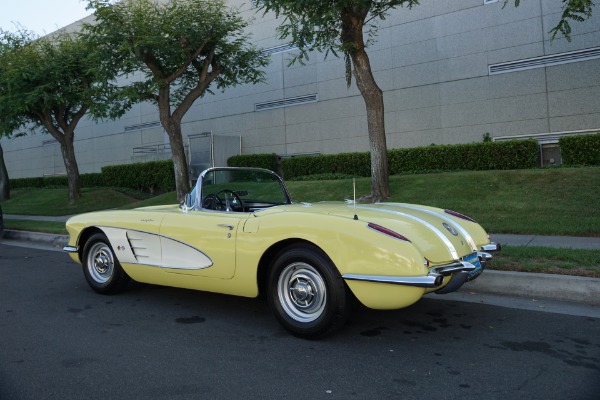 Used 1958 Chevrolet Corvette 283/290 HP V8 4 spd Big Brake Fuel Injection Convertible  | Torrance, CA