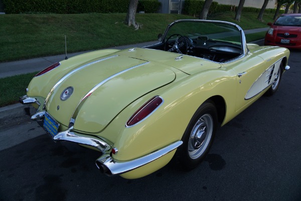 Used 1958 Chevrolet Corvette 283/290 HP V8 4 spd Big Brake Fuel Injection Convertible  | Torrance, CA