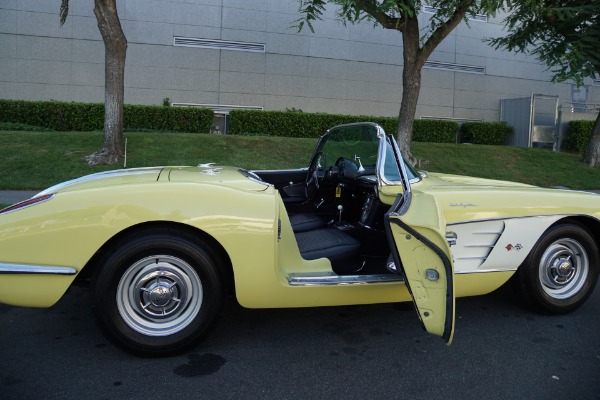 Used 1958 Chevrolet Corvette 283/290 HP V8 4 spd Big Brake Fuel Injection Convertible  | Torrance, CA