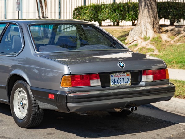 Used 1984 BMW 633 CSi 2 Door 5 spd Coupe 633CSi | Torrance, CA