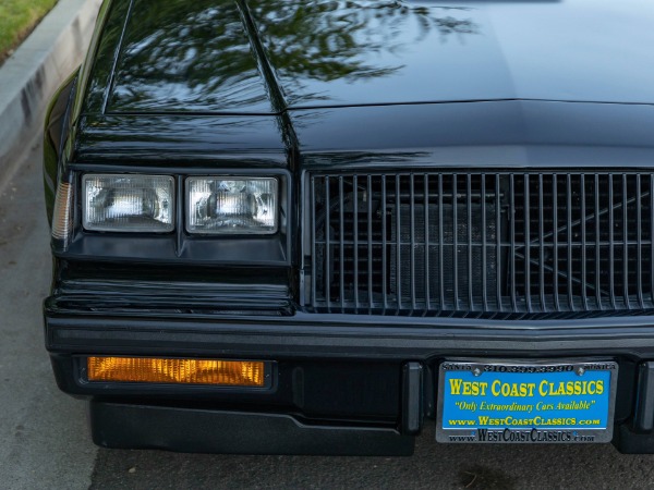 Used 1987 Buick Regal Grand National 3.8L 276HP Turbo GNX # 477 with 21k miles Grand National Turbo | Torrance, CA