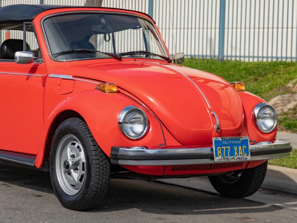 Used 1978 Volkswagen Super Beetle Fuel Injection Convertible with 62K orig miles  | Torrance, CA