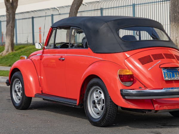 Used 1978 Volkswagen Super Beetle Fuel Injection Convertible with 62K orig miles  | Torrance, CA