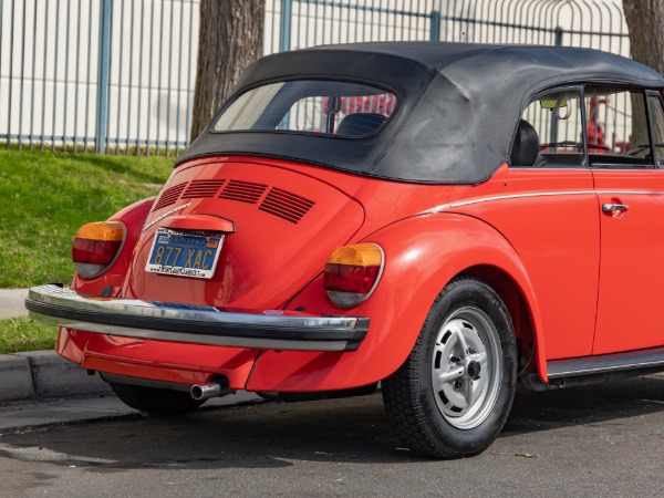 Used 1978 Volkswagen Super Beetle Fuel Injection Convertible with 62K orig miles  | Torrance, CA