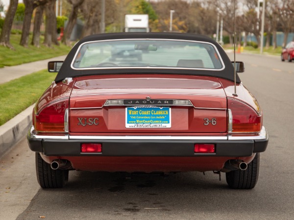 Used 1985 Jaguar XJSC 3.6L 5 spd manual Cabriolet with 38K orig miles  | Torrance, CA