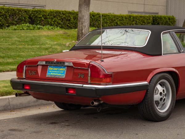 Used 1985 Jaguar XJSC 3.6L 5 spd manual Cabriolet with 38K orig miles  | Torrance, CA