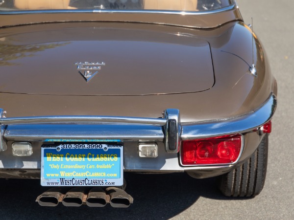 Used 1973 Jaguar XKE E-Type Series III V12 4 spd Roadster with Hardtop  | Torrance, CA