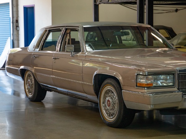 Used 1991 Cadillac Brougham DElegance V4S Special Edition 5.7L V8 4 Dr Sedan with 28K original  | Torrance, CA