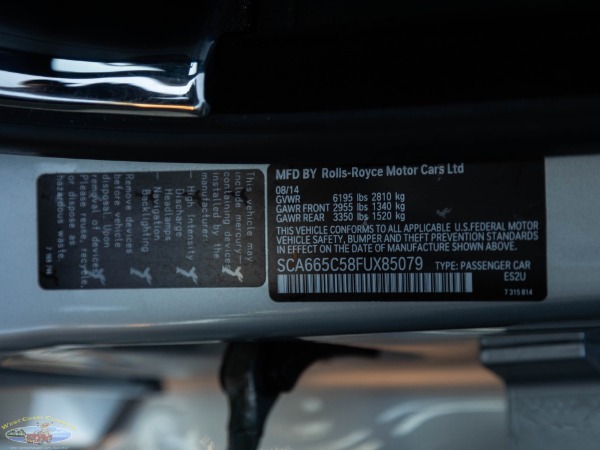 Used 2015 Rolls-Royce Wraith 2 Door V12 Twin Turbo Coupe with 16K miles | Torrance, CA