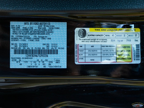 Used 2007 Ford Mustang Shelby GT DeLuxe 4.6L V8 5 spd Coupe with 25K miles | Torrance, CA
