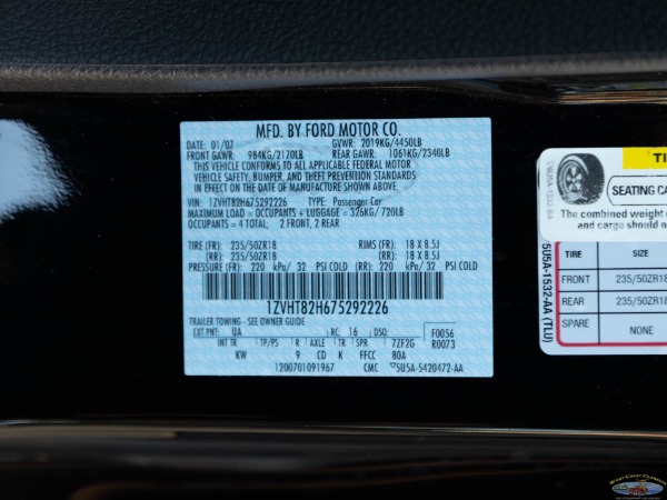 Used 2007 Ford Mustang Shelby GT DeLuxe 4.6L V8 5 spd Coupe with 25K miles | Torrance, CA