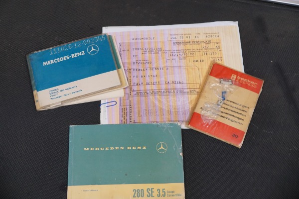 Used 1971 Mercedes-Benz 280SE 3.5 V8 Coupe | Torrance, CA